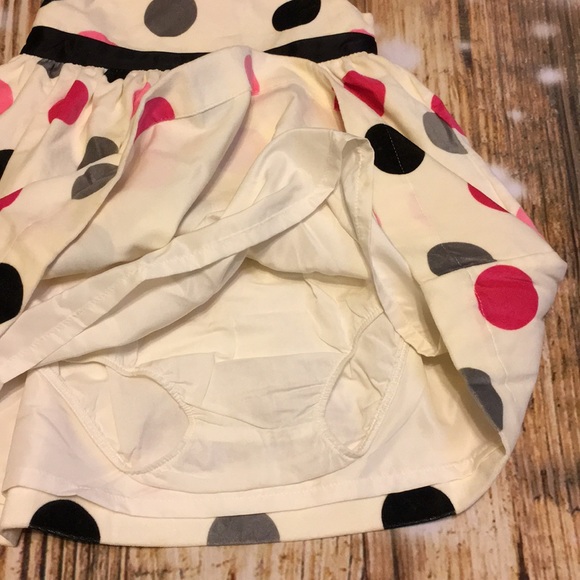 Carter’s Pink & Grey Pock a Dot - Picture 3 of 4